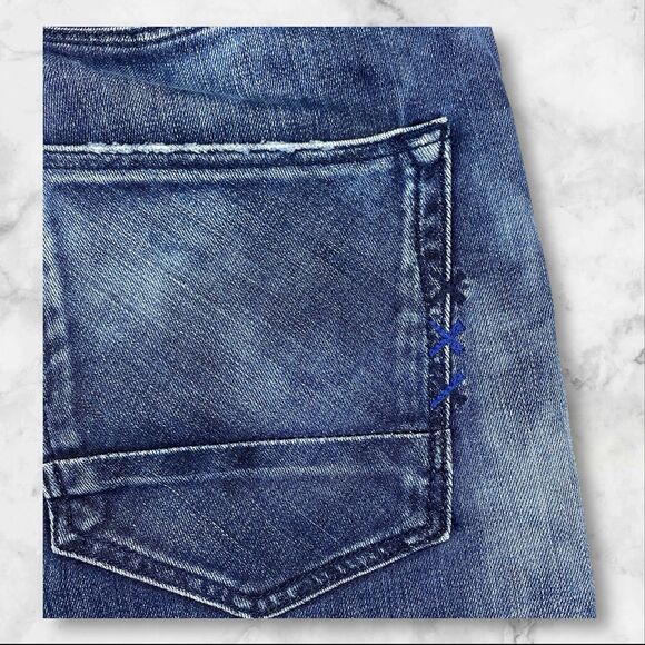 SCOTCH & SODA Tye Men Jeans Tag Size 30X32 *Actual 30X 30.5 Slim Fit Blue - Picture 9 of 16